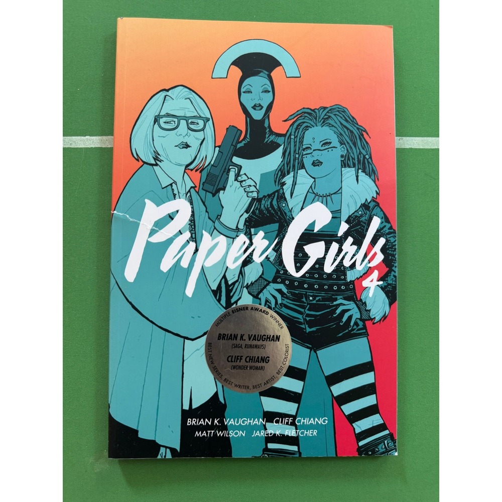Paper Girls Vol 4 Graphic Novel Comic Manga Brian K Vaughan Cliff Chiang Good